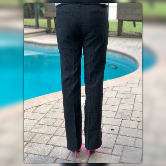 ⚠️ 1 LEFT! Pinstripe Career Work Pants - Picture 7 of 8